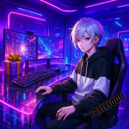 Imagem promocional da LAELEJOGO mostrando a plataforma e suas vantagens