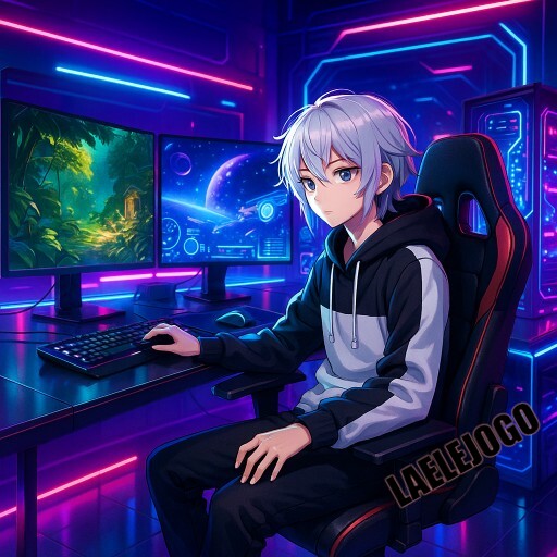 Imagem promocional da LAELEJOGO mostrando a plataforma e suas vantagens