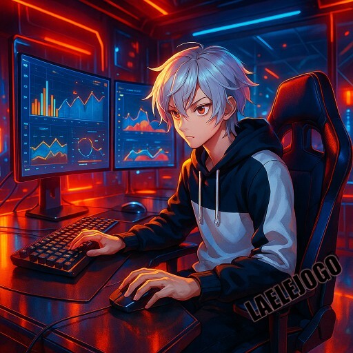 Imagem promocional da LAELEJOGO mostrando a plataforma e suas vantagens