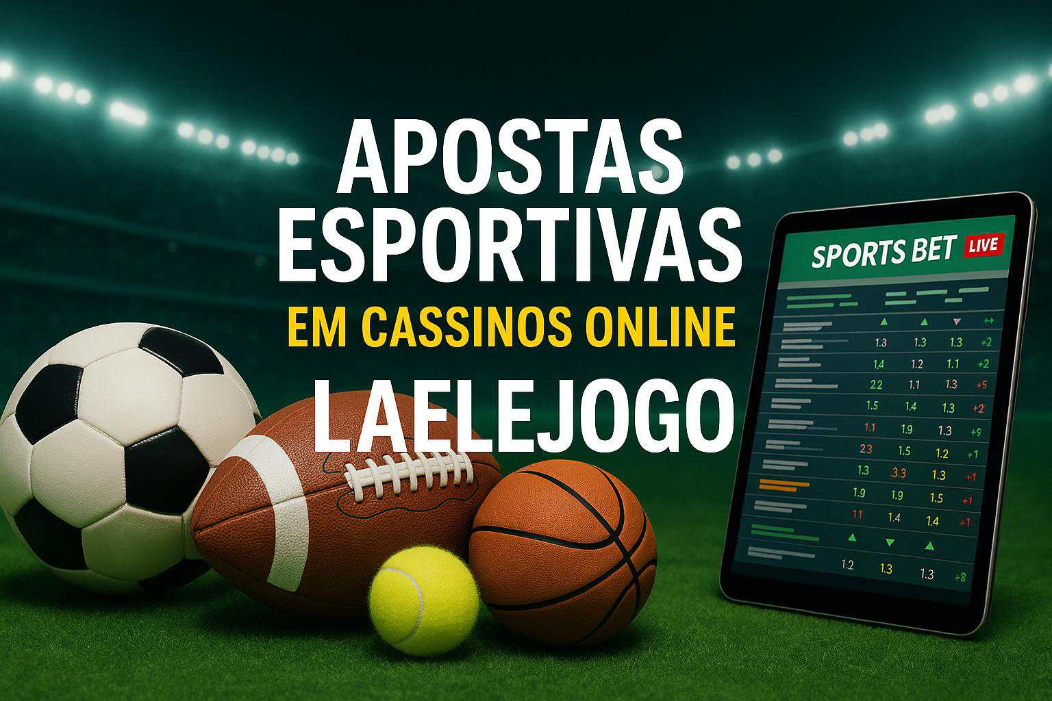 Aposte em apostas esportivas no cassino online LAELEJOGO